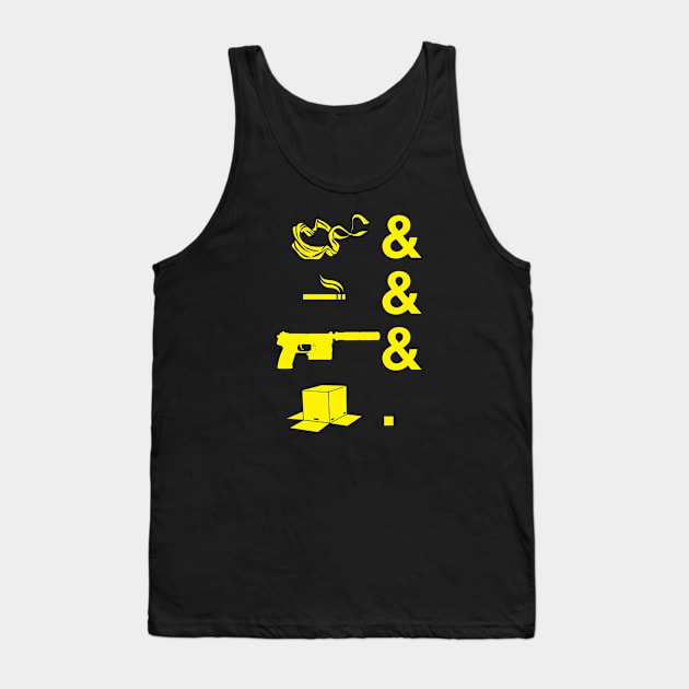 Solid Tribute - yellow Tank Top by CCDesign